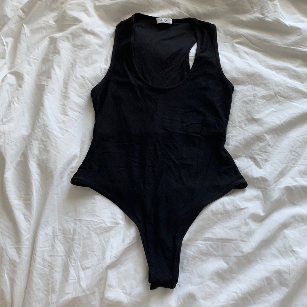 Worn once ALIX thong bodysuit